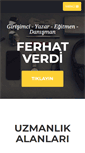 Mobile Screenshot of ferhatverdi.com